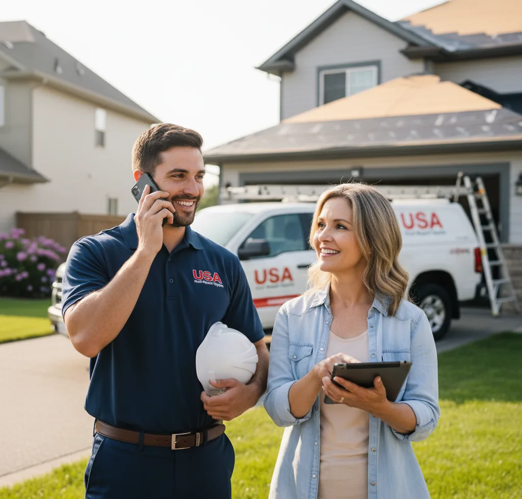 USA Roof Repair Experts customer support in Ponca City